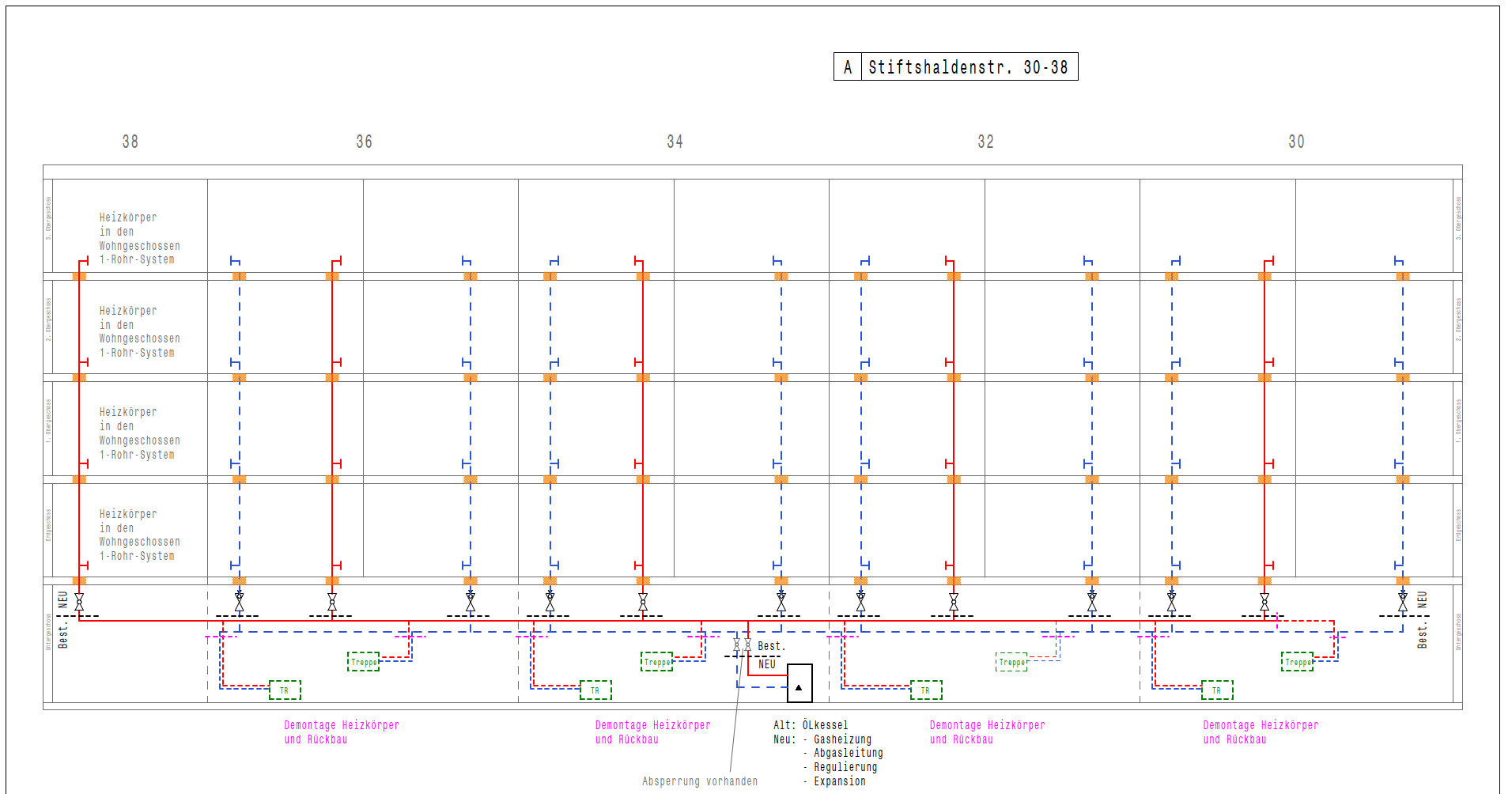 Strangschema Heizung
